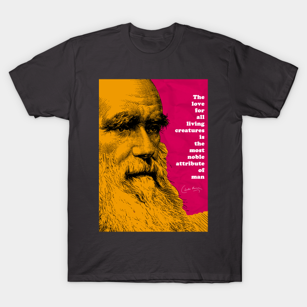 charles darwin t shirt